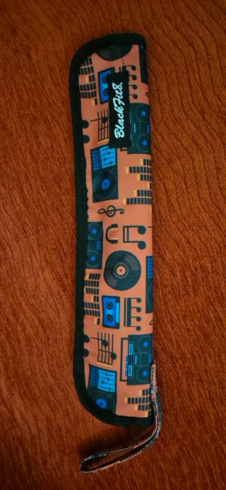 Funda para Flauta color ROJO. Prácticamente NUEVA