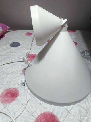Lámpara de techo Ikea blanca