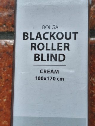 Estor opaco BOLGA color crudo 100x170