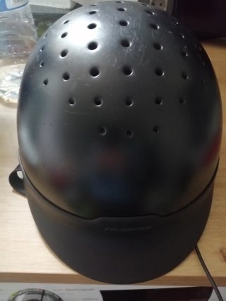Casco de Equitación Fouganza Negro