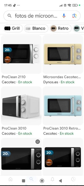Microondas Cecotec