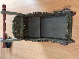 Trineo de Madera Antiguo Vintage