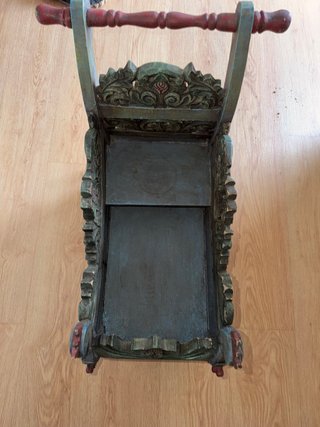 Trineo de Madera Antiguo Vintage