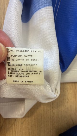 Camiseta Málaga CF 1999/00 Kelme Talla L