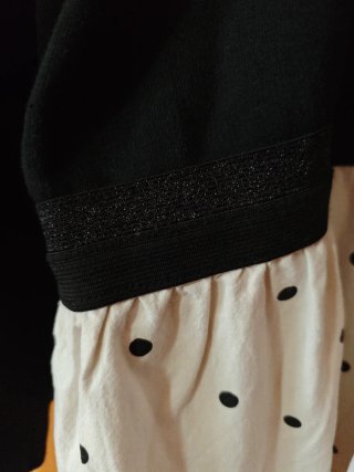 Vestido La Buena Juanita Negro y Blanco