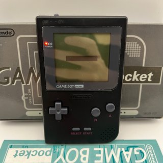 Nintendo Game Boy Pocket Black Negra MGB-001