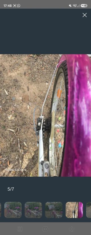 Bicicleta infantil niña rosa 16 pulgadas