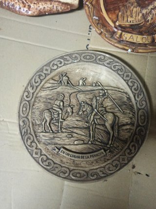 Lote de 5 Platos Decorativos