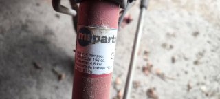 Motocultor Miparts 196cc 4.8kw