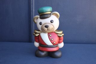 Statuetta Maxi Teddy Thun Soldatino 34 cm