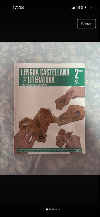 Lengua Castellana y Literatura, 2 Bach, Proyect...