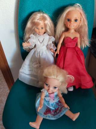 Set de 3 Muñecas