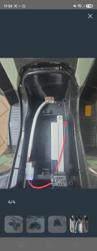 Quad eléctrico Feber 12V para niños