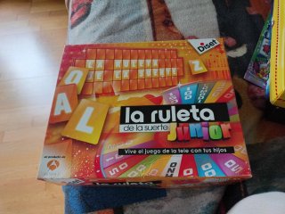 Juego de mesa La Ruleta de la Suerte Junior