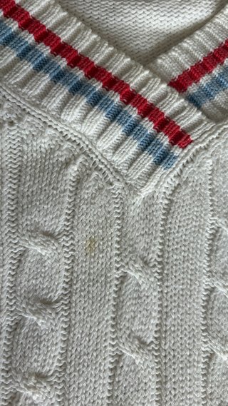 Jersey de punto con cuello pico