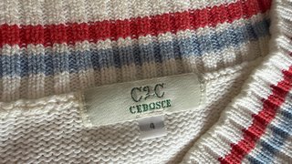 Jersey de punto con cuello pico