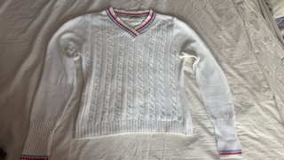 Jersey de punto con cuello pico