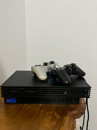 Consola PlayStation 2 con 2 mandos