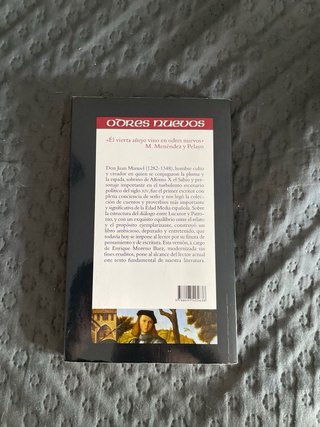 El conde Lucanor (Odres Nuevos) (Spanish Edition)