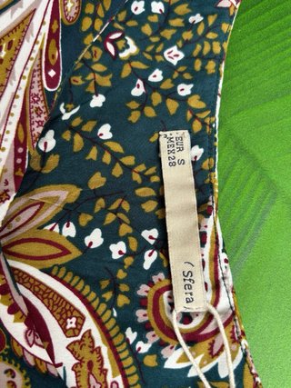 Vestido Sfera Estampado Paisley Talla S Nuevo