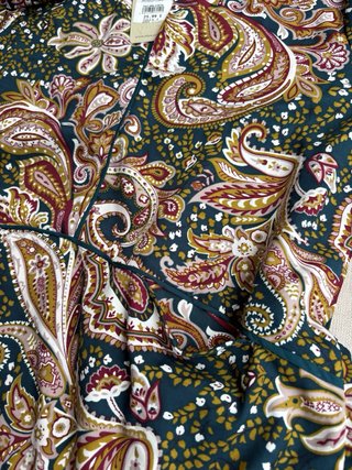 Vestido Sfera Estampado Paisley Talla S Nuevo