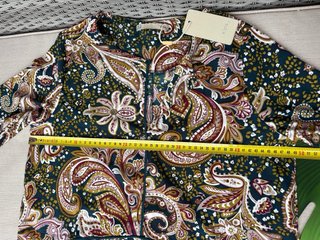 Vestido Sfera Estampado Paisley Talla S Nuevo