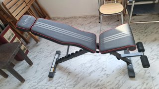 Banco de Musculación Plegable Yoleo hasta 375kg