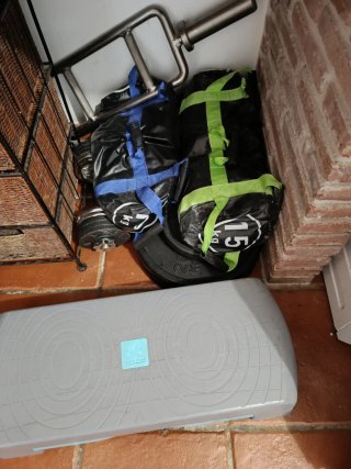 Kit/pack varios elementos para entrenar en casa