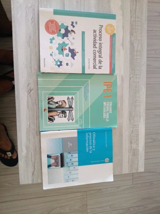 3 libros Administración y Finanzas Grado Superior