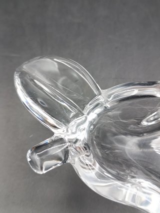 Cenicero o cuenco cristal francés Vannes