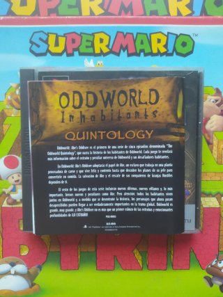 Oddworld Abe's Oddysee PS1 Platinum PAL 🇪🇦