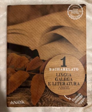 libro de gallego anaya 1ºbachillerato