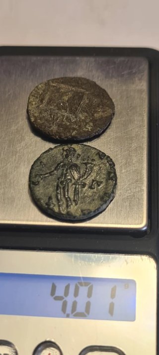 2 Monedas Romanas Radiadas