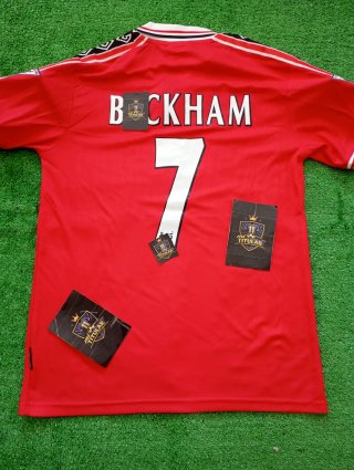 Camiseta de fútbol Beckham 7