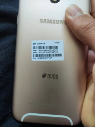 Samsung Galaxy J5 (2017) 16GB Dorado