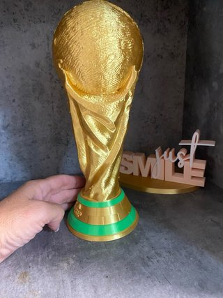 Réplica Copa del Mundo Impresión 3D