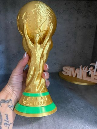 Réplica Copa del Mundo Impresión 3D