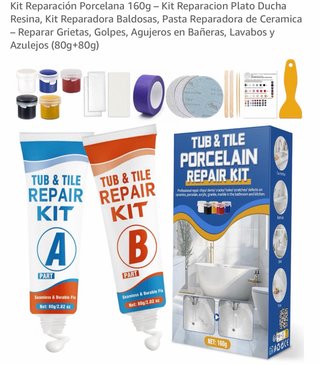 Kit Reparación Porcelana 160g