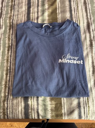 Camiseta Strong Mindset Azul