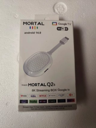 Mortal Q2s Google TV 8K Streaming Box