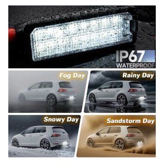 Luces LED de Matrícula para Coche