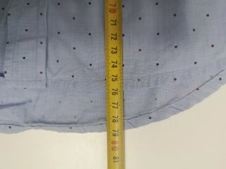 Camisa Tommy Hilfiger Manga Larga Lunares M