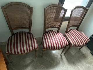 Juego de 5 sillas de comedor