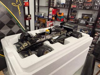 PremiumX 1/18 Lotus 97T Ayrton Senna 1985 JPS