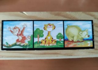 Puzzle Infantil de Madera con Animales