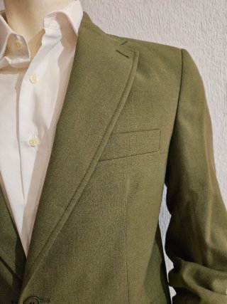Americana Corozo Talla 50 Verde medio forro