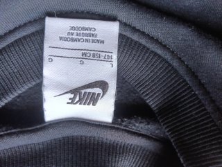 Jersey Nike Negro