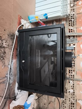 Insertable de leña