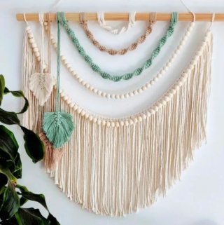 Tapiz de Macramé