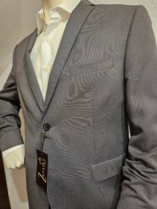 Americana Lino Clemente  Ojo Perdiz Gris T.50